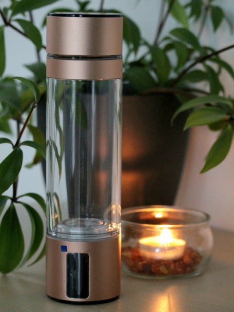 BUTELKA DO WODY WODOROWEJ Q-15 (złota)